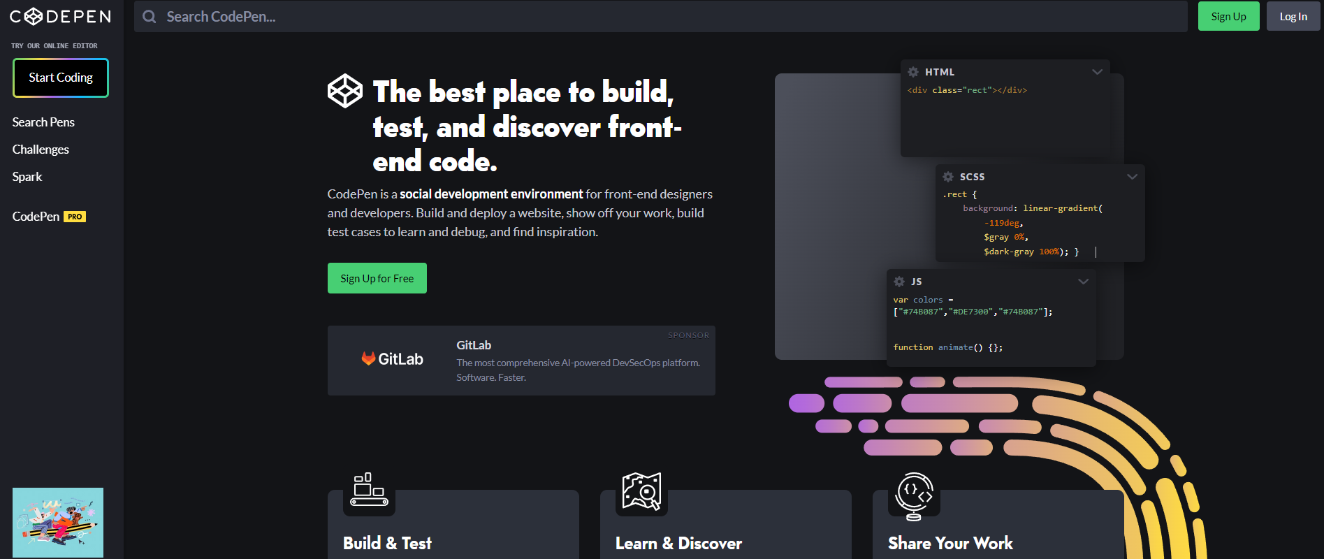 codepen tools