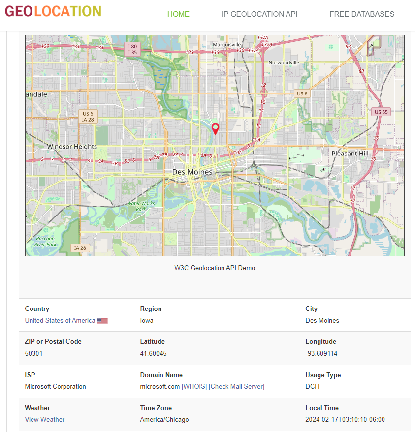 ip geolocation tools