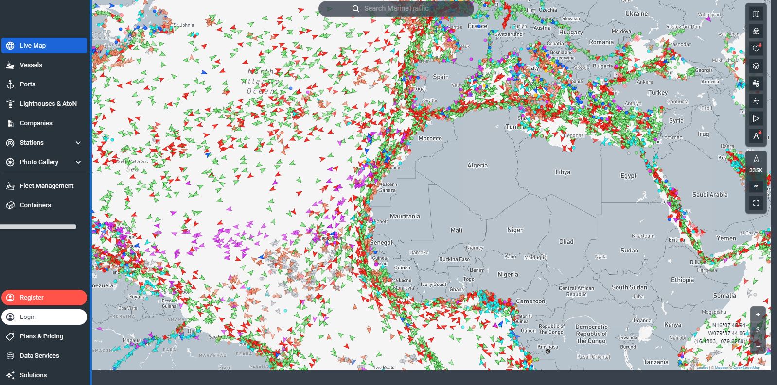 marinetraffic DB