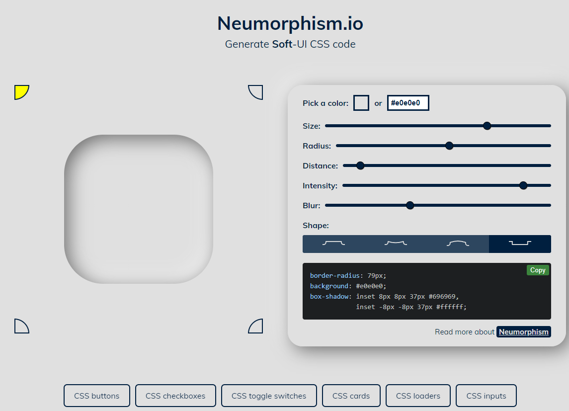 neumorphism AI