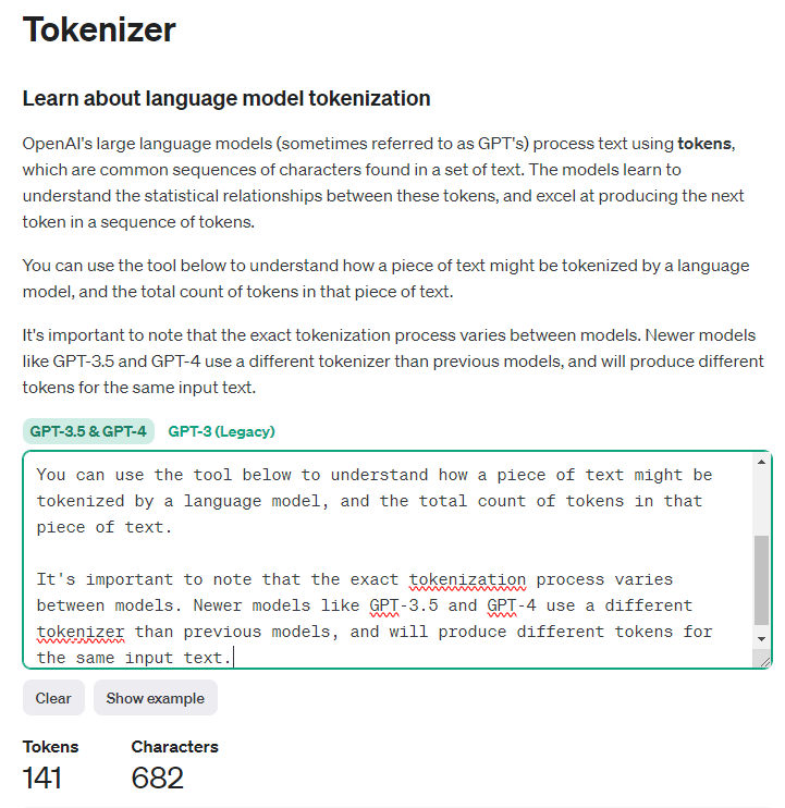 openai tokenizer